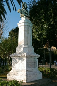 Il busto bronzeo di Giuseppe Massari