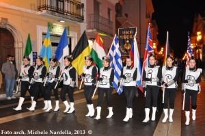 Bande e gruppi folklorici in pellegrinaggio da San Pio da Pietrelcina