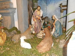 Presepio nel Santuario