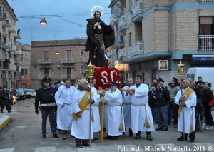 Festa lucerina in onore di San Ciro medico, martire ed eremita