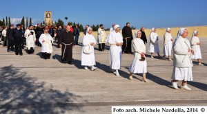 Il reliquiario della Madonna delle Lacrime nella sua peregrinatio sangiovannese