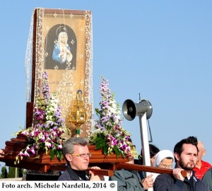 Il reliquiario della Madonna delle Lacrime nella sua peregrinatio sangiovannese