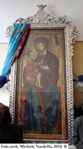 Il ritorno dell’icona della Madonna di Ripalta dal suo santuario al duomo