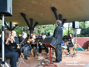 Concerto della Banda Edoardo Chiti a Villa Fiorelli