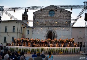 La banda musicale della Guardia di Finanza