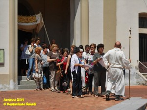Processione per il Corpus Domini a Carraia