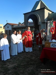 Volo delle colombe e benedizione dei rioni