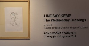 Lindsay Kemp “The wednesday drawings”