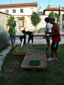 Il golf in giardino