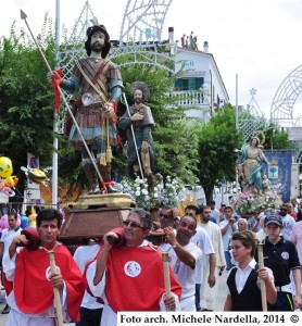 Processione ischitellana dell’Assunta, di San Rocco e di Sant’Eustachio