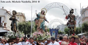 Processione ischitellana dell’Assunta, di San Rocco e di Sant’Eustachio