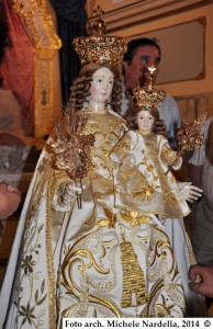 Culto e festa patronale casalnovese di Maria SS. della Rocca