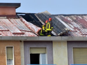 Incendio tetto