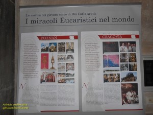 I miracoli eucaristici nel mondo