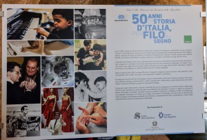 Mostra “50 anni di storia d’Italia per filo e per segno”