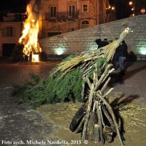 Fuochi alberonesi in onore di Sant’Antonio abate 2015