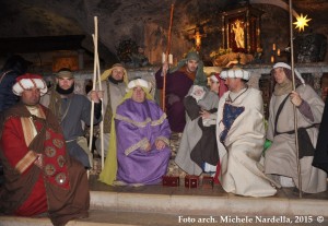 Corteo dei <i>Magi</i> verso la Grotta dell’Arcangelo Michele