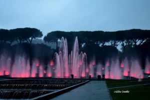 Fontane danzanti alla Mostra d’Oltremare