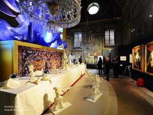 Dolci trionfi e finissime piegature. Sculture in zucchero e tovaglioli per le nozze fiorentine di Maria de’ Medici