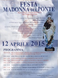 Festa della Madonna del Ponte 2015