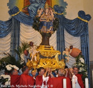 Il ritorno della statua apricenese dell’Incoronata nel rispettivo Santuario restaurato