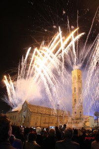 Madonna della Coltura – il campanile in fiamme