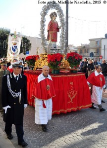 La processione trinitapolese di Santo Stefano protomartire
