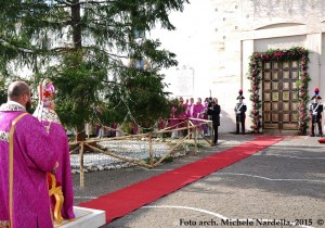 Apertura della <i>«Porta Sancta»</i> del Santuario di Santa Maria delle Grazie