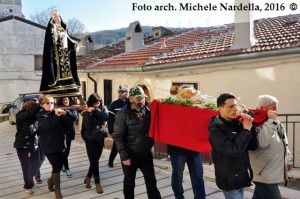 La processione cellese dell’Addolorata e del Gesù Morto