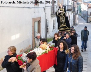 La processione cellese dell’Addolorata e del Gesù Morto