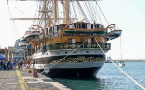 Il veliero “Amerigo Vespucci”