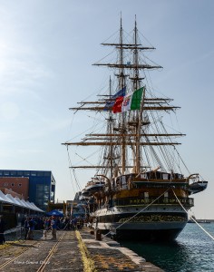 Il veliero “Amerigo Vespucci”