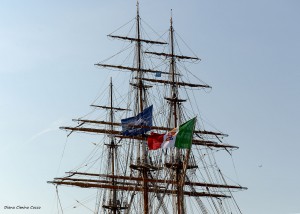 Il veliero “Amerigo Vespucci”