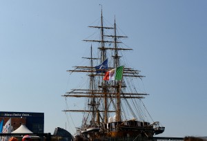 Il veliero “Amerigo Vespucci”