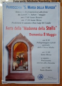 Festa alla Strettola in onore della Madonna della Stella