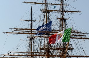 Il veliero “Amerigo Vespucci”