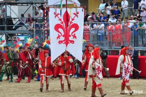 Calcio Storico Fiorentino 2016, semifinale Bianchi-Verdi