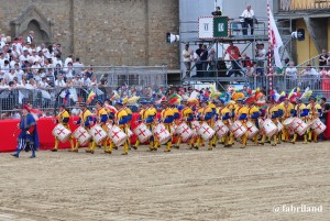 Calcio Storico Fiorentino 2016, semifinale Azzurri-Rossi