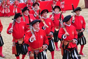 Calcio Storico Fiorentino 2016, semifinale Bianchi-Verdi