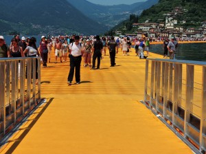 Camminare sull’acqua con Christo