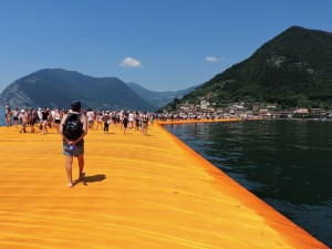 Camminare sull’acqua con Christo