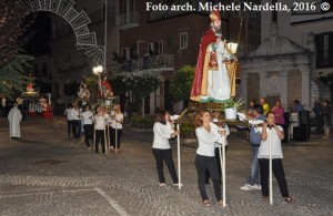 Processione rosetana dell’Assunta con i SS. Fausto, Donato e Rocco