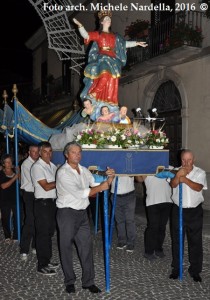 Processione rosetana dell’Assunta con i SS. Fausto, Donato e Rocco