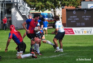 Rugby serie A, l’Union Cavalieri sconfitti in casa dal Pro Recco Rugby