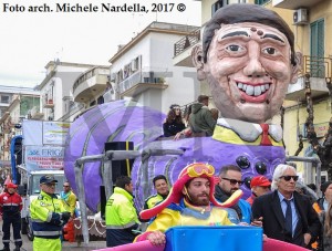 <i>“Gran Parata dei Carri e dei Gruppi”</i> del 64º Carnevale di Manfredonia