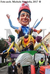 <i>“Gran Parata dei Carri e dei Gruppi”</i> del 64º Carnevale di Manfredonia