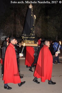 Venerdì di Passione con la processione carapellese dell’Addolorata