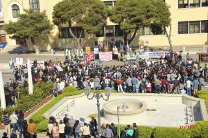 Manifestazione pro F. Ferrari