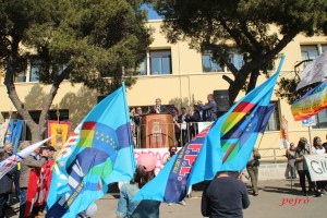 Manifestazione pro F. Ferrari