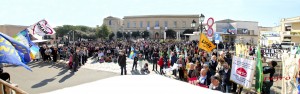 Manifestazione pro F. Ferrari